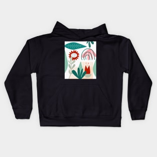 Conceptual flora Kids Hoodie